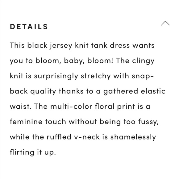 TORRID Floral Black Ruffle Tank Dress 👗 - Picture 4 of 5